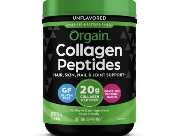 Orgain Hydrolyzed Collagen Peptides Powder only $10.38 shipped!